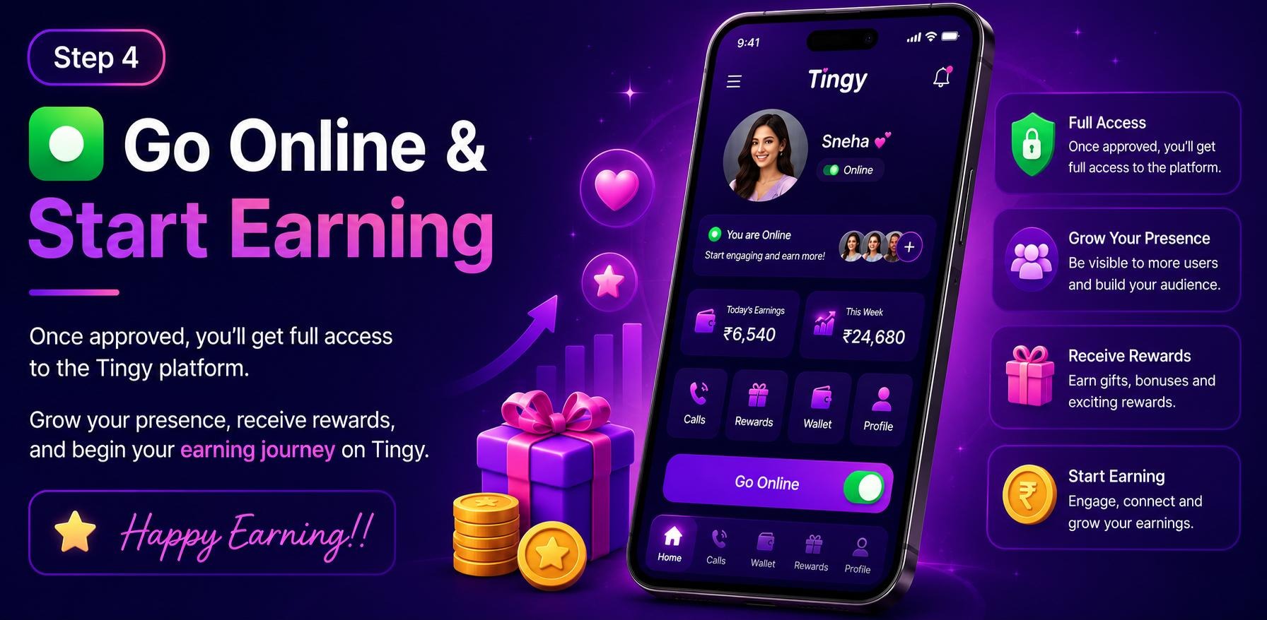Tingy app screen 4